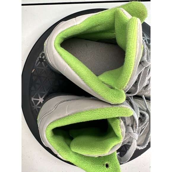 Air Jordan 5 Retro Youth Sneakers 1.5Y Green Bean Grey DQ3735-003 Reflective - Picture 4 of 10